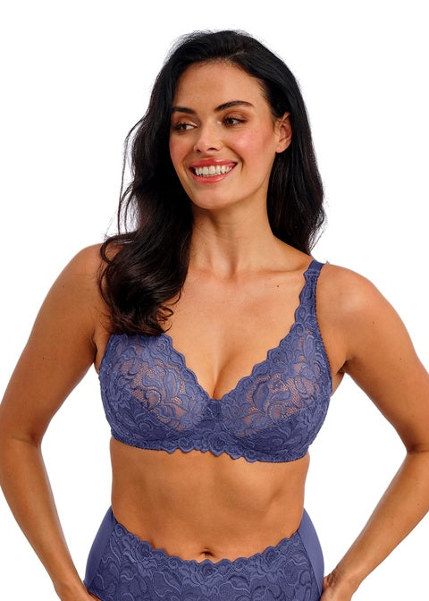 Eglantine Dark Azure – Bügelfreier-BH